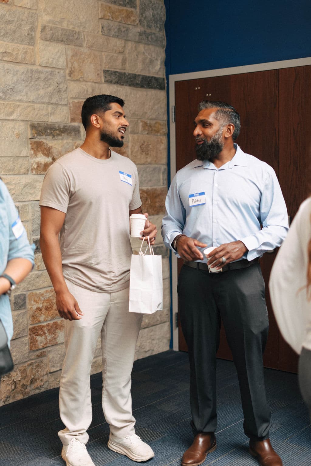 Fellowship and community connection at The Serving Church Dallas Family Conference